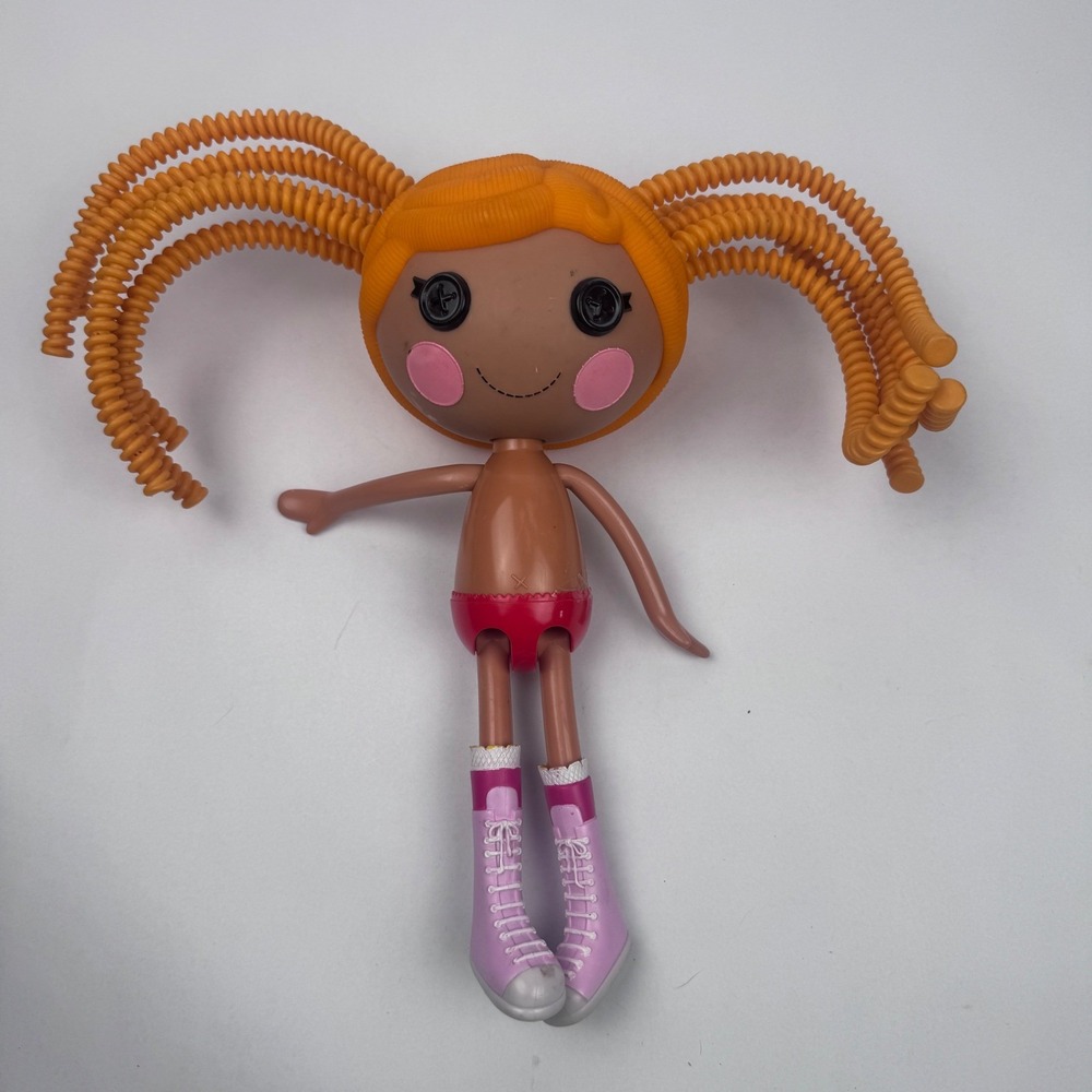 Lalaloopsy Silly Hair Doll Orange Pink Boots 2010 MGA